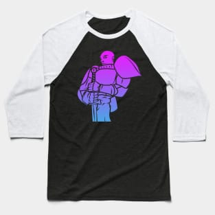 Knight Paladin (Twilight): A Fantasy Design Baseball T-Shirt